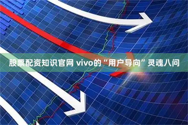 股票配资知识官网 vivo的“用户导向”灵魂八问